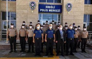 Ereğli’de 21 bekçi daha göreve başladı