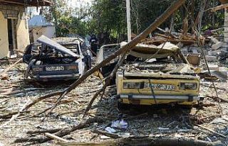 Ermenistan’ın attığı roket Berde’de kafeye...