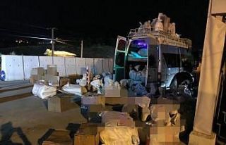 Eroini peynir bidonları içine saklamışlar