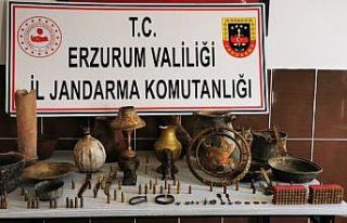 Erzurum’da tarihi eser kaçakçılık operasyonu