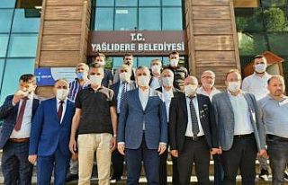 Esenyurt’ta toplanan yardımlar Giresun’a ulaştı