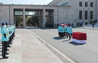 Eski Bakan Zeki Ergezen için TBMM’de Devlet Töreni...