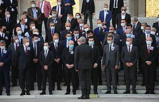 Eski Sağlık Bakanı Durmuş için TBMM’de tören...