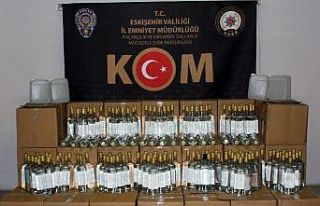Eskişehir’de 979 litre kaçak alkol ele geçirildi