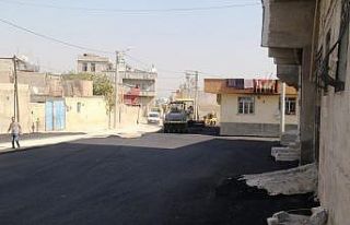 Eyyübiye’de yol yapım çalışmaları