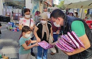 Ezineli AK gençlerden çocuklara boyama kitabı