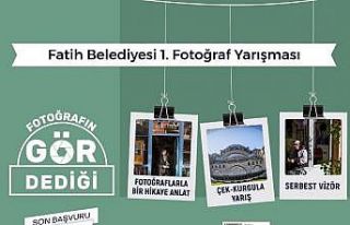 Fatih Belediyesi Fotoğraf Yarışmasına başvurular...