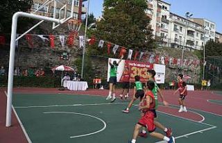 Fatih’te 7’inci sokak basketbol turnuvası başladı
