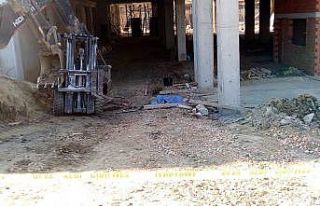 Forkliftin altında kalan işçinin feci ölümü