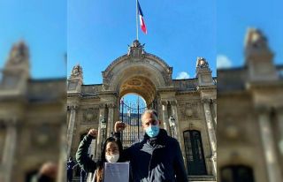 Fransa’da Uygur Türkleri için farkındalık kampanyası...