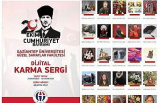 GAÜN’de 29 Ekim’e özel dijital sergi