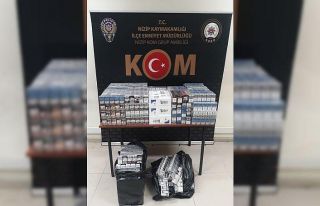 Gaziantep’te 3 bin 150 paket kaçak sigara ele geçirildi