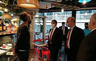 Gebze’de korona virüs denetimleri sürüyor