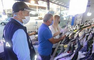 Gebzeli balıkçılar zabıta tarafından denetlendi