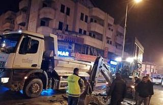 Gece boyu çalışıldı arıza giderildi
