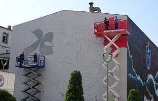 Geleneksel hat sanatı ile grafiti sanatı dünyada...