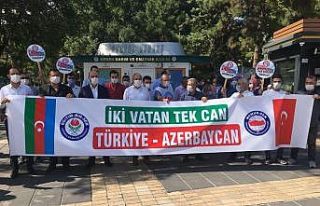 Genç Memur-Sen Kayseri’den Azerbaycan’a destek...
