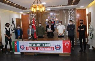 Genç Memur Sen’den dost ve kardeş ülke Azerbaycan’a...