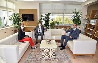 Genel Müdür Burak Aslay’dan SGK Müdürü Kurt’a...