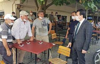 Germencik’te Korona virüs denetimi