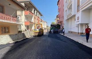 Gölbaşında asfalt çalışmaları devam ediyor