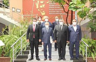 GTB’den Rektör Özaydın’a hayırlı olsun ziyareti