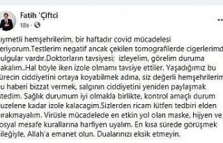 Gülşehir Belediye Başkanı Çiftçi, kendini karantinaya...