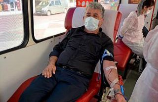 Gülüç Belediyesi kan bağışı kampanyası düzenledi