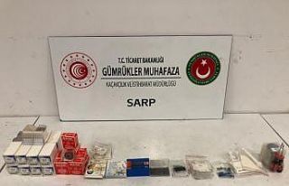 Gümrük kaçağı 144 bin lira değerinde dişçilikte...