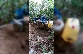Gümüşhane’de bölücü terör örgütüne ait...