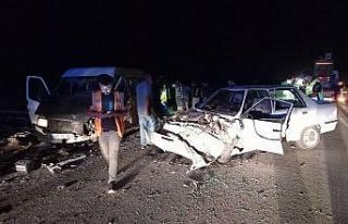 Günyüzü’nde trafik kazası, 1 ölü 2 yaralı