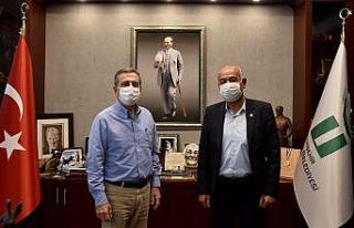 Gürbüz Güller’den Ahmet Ataç’a ziyaret