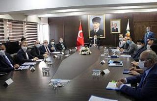 Güvenlik ve asayiş toplantısı Vali Tutulmaz başkanlığında...