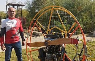 Hainler, 30 bin euroluk paramotorla uzun süren eğitimden...
