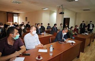 Hakkari Belediyesi personeline uygulamalı eğitim