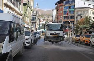 Hakkari caddeleri pırıl pırıl