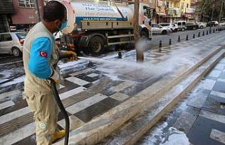 Haliliye’de hijyen çalışmaları