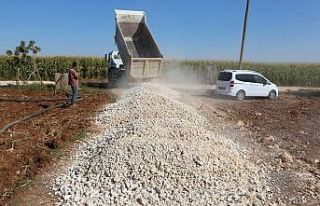 Haliliye’de yeni yol açma çalışmaları