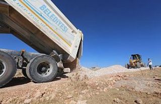 Haliliye’de yol yapım atağı devam ediyor