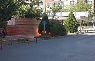 Hastane bahçesinde şüpheli valiz alarmı