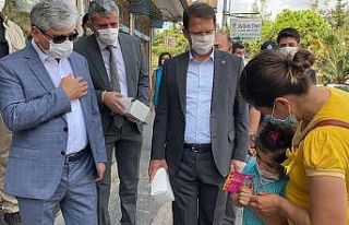 Hatay Valisi Doğan’dan Samandağ’da korona denetimi