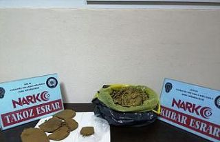 Hatay’da 1 kilo 137 gram uyuşturucu ele geçirildi