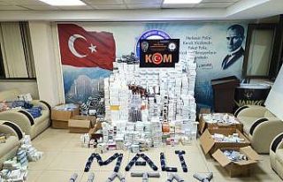 Hatay’da barkodları kesilmiş ilaç ele geçirildi