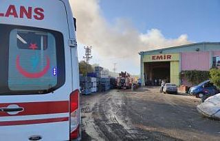 Hatay’da gıda fabrikasında yangın
