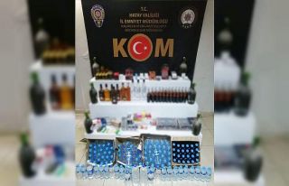 Hatay’da kaçak içki operasyonu: 8 gözaltı