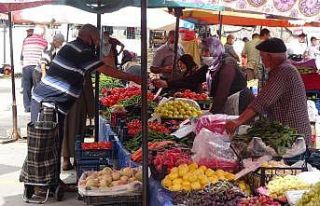 Havaların soğuması semt pazarlarını etkilemedi