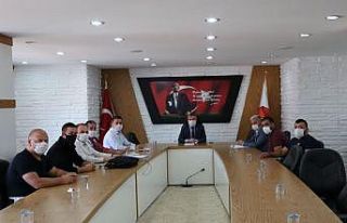 Havza Belediyesi’nde toplu iş sözleşmesi görüşmeleri...