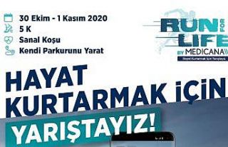 “Hayat Kurtarmak İçin Yarıştayız” koşusunun...