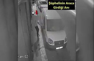 Hırsızın rahatlığı pes dedirtti