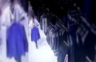 Hırsızlık şüphelisi olay sonrası karanlıkta...